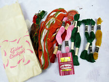 Konvolut Sticktwist Stickgarn Garn DDR aus Oma's Nähkasten **