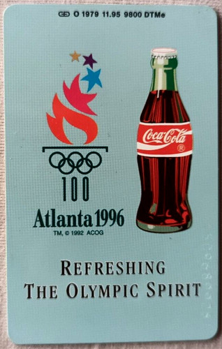 Coca cola atlanta - coca-cola, 1996
