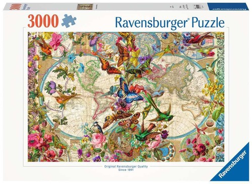 Ravensburger puzzle weltkarte - puzzle,