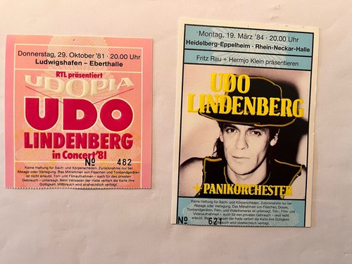 Alte konzertkarten tickets - 4,