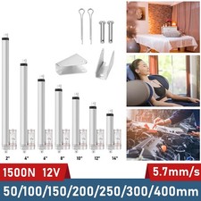 1500N Linear Actuator Linearmotor 12V DC Linearantrieb Mikro 50-400mm