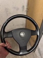 VW Golf Cabrio Lenkrad Lederlenkrad  1E0419091E mit Schleifring