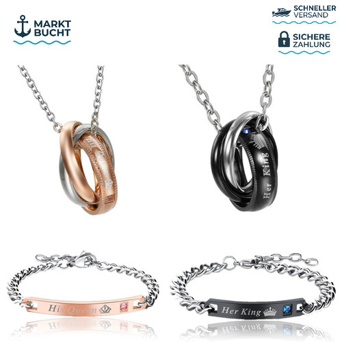 Schmuckset partner armbänder - schmuckset,