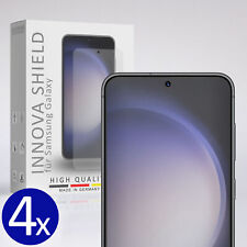 4x Panzerfolie Displayglas Schutz für Samsung Galaxy S23 Echt 9H Fingerabruck