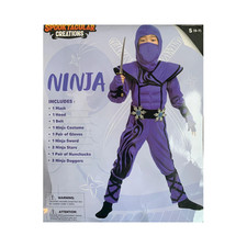 Kostüm Kinderkostüm Ninja, S (5-7 Jahre)