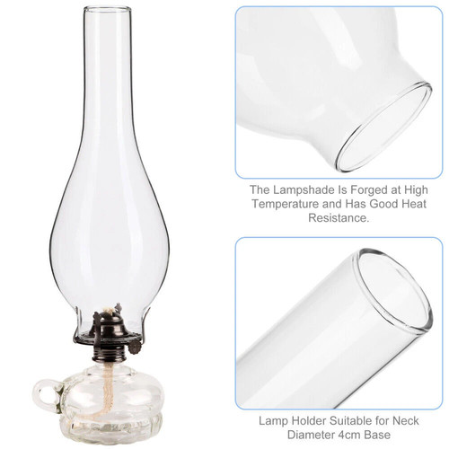 öllampenschirm aus glas - Öllampenschirm,