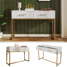 Schminktisch Weiß 100cm mit 2