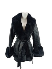 FLAM MODE Kunstledermantel