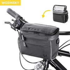 Fahrradtasche Lenkertasche Fahrrad Umhängetasche Handy Tasche 5L Wozinsky