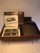 BOSO Digital II Blutdruckmessgerät Blutdruck Computer Vintage in Kunstleder Etui
