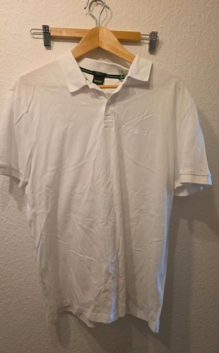 Weißes boss polo shirt - weißes, für