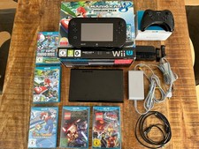 Nintendo Wii U Schwarz + 5