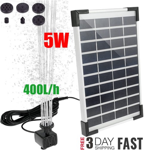 Solarpumpe springbrunnen - 5w,