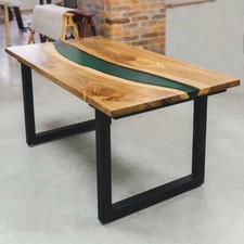 152cm x 81.3cm Epoxid Kaffee