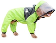 ♡ Hunde Regenjacke Overall Chihuahua Grün Gr. S ♡