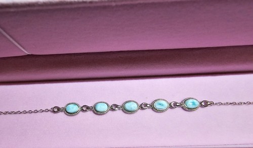 Larimar armband edelstein 925 - armband,