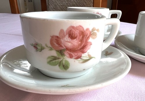 Porzellan tassen kaffee - tassen, rose