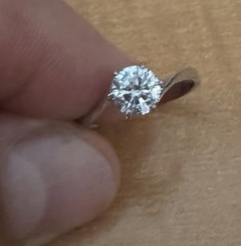 Solitär brillantring karat - solitär,
