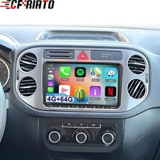 Für VW Tiguan 5N 2007-2016 Apple Carplay Android 15 Autoradio GPS NAVI RDS 4+64G