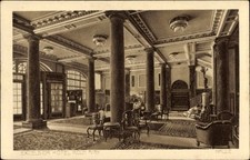 Ak Köln am Rhein, Lobby des Excelsior Hotels, Säulen, Möbel, Teppich - 4726038