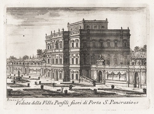 Piranesi roma rome rom villa - roma,
