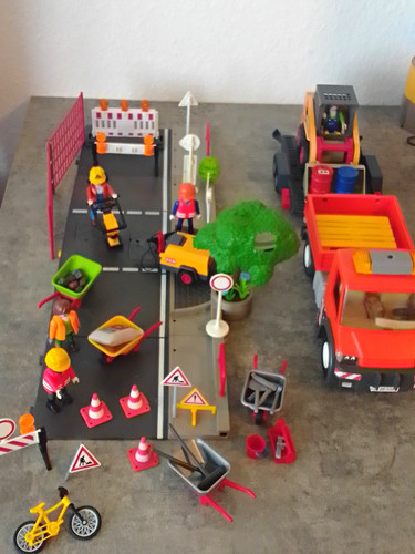 Playmobil straßenbau set 4047 - set,