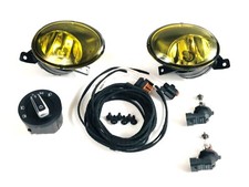 Nebelscheinwerfer Gelb NSW Komplettset Set Nachrüstung Kit passend für VW T5 09-