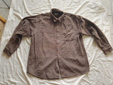 Cordhemd XL GROB BREIT braun