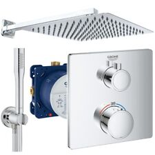 Grohe Unterputz Duscharmatur Grohtherm Duschset KopfbrauseInkl. THERMOSTAT✅