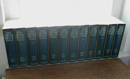 Der grosse brockhaus zwölf - grosse, in