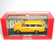 Opel Rekord P1 Caravan Coca Cola (1958) 1:43 Minichamps in OVP mit Acrylhaube.