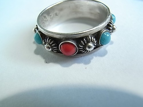 Hecho mexico silber ring - silber,