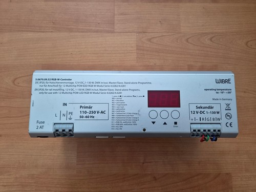 Wibre rgb controler - wibre, rgb-w-controler