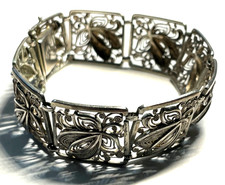 Antik 835 Silber Armband L 20