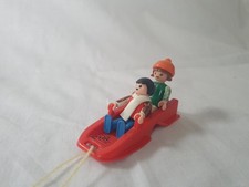 Playmobil Kinder mit Schlitten