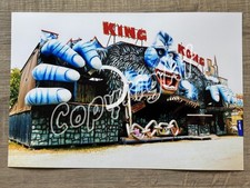 XXL Foto Geisterbahn KING KONG - Kirmes Bewerbung Modellbau Dark Ride Ghosttrain