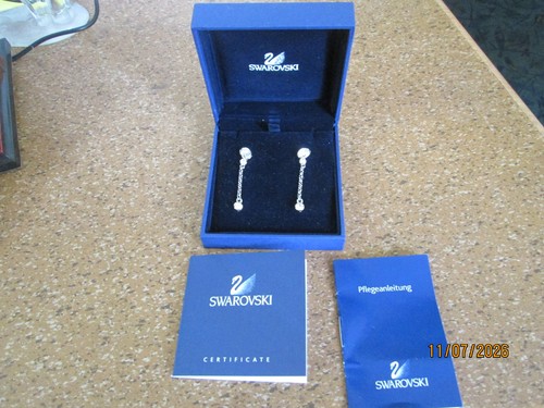 Orginal swarovski ohrringe - ohrringe, mit