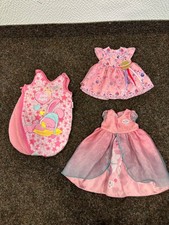 Zapf Baby Born Puppe Schlafsack Kleid Kleider rosa Kinder Spielzeug Prinzessin