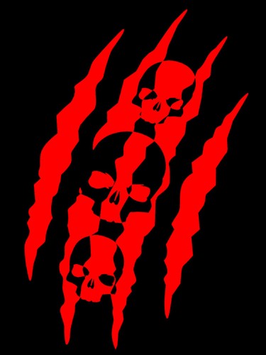 Monster kralle sticker - monster,