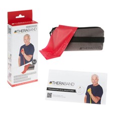 Original Thera-Band 2,5m mit Tasche & Übungen Gymnastikband Übungsband Fitness