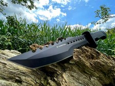 ****MESSER JAGDMESSER BOWIE KNIFE BUSCHMESSER OUTDOOR TASCHENMESSER GÜRTELMESSER