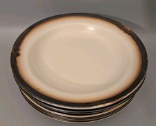 6x Mancioli Tuscia Porcellana italienisches Porzellan Tiefer Speiseteller 22 cm 