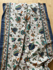 2 x  Riesen Vorhang Stoff aus