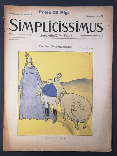 Simplicissimus illustrierte - simplicissimus:,