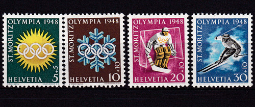 Schweiz 1948 492 - 492-95,, mnh