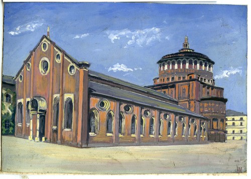 Original bild italien - "italien, milano