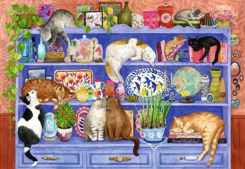Puzzle katzen im - (200, t.)