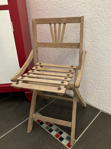 Alter holz klappstuhl - alter,