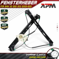 Elektrisch Fensterheber Vorne Links für BMW X3 E83 xDrive18 2003-2011 SUV
