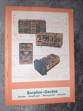 Katalog Surplus-Geräte 1974